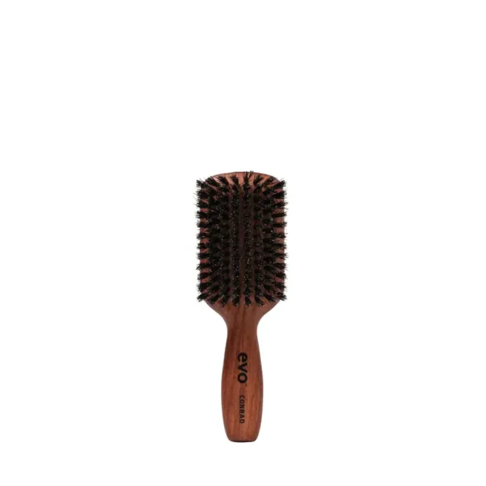EVO Conrad Natural Bristle Dressing Brush – Cepillo de acabado