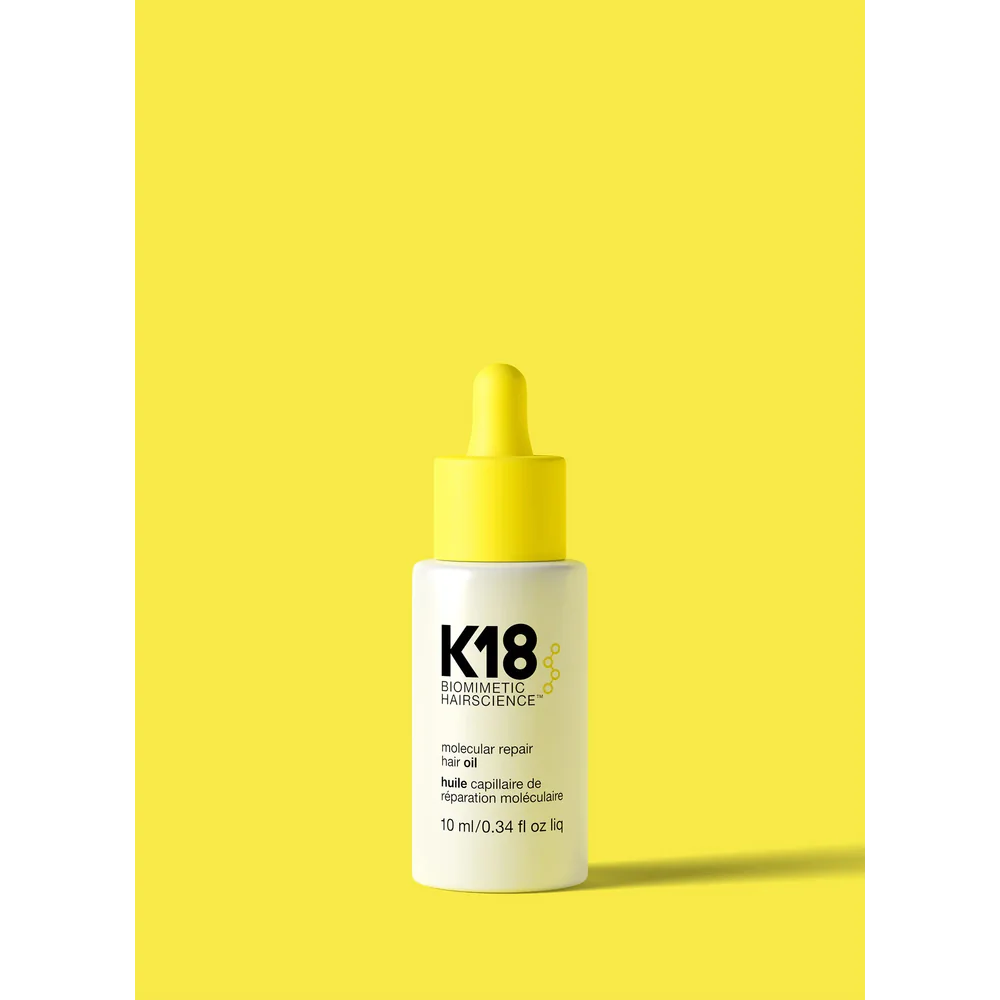 K18 Mini Molecular Repair Hair Oil – Aceite reparador molecular 10 ml