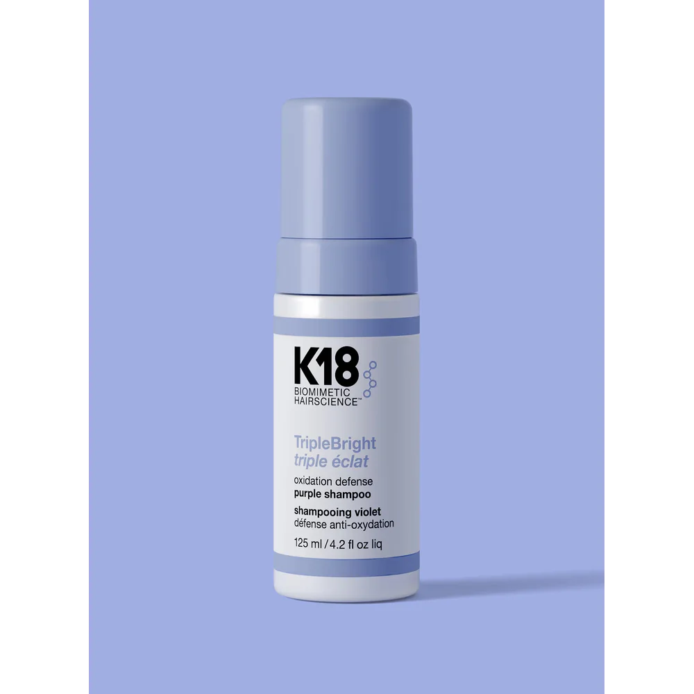 K18 TripleBright Oxidation Defense Purple Shampoo – Champú morado antioxidación