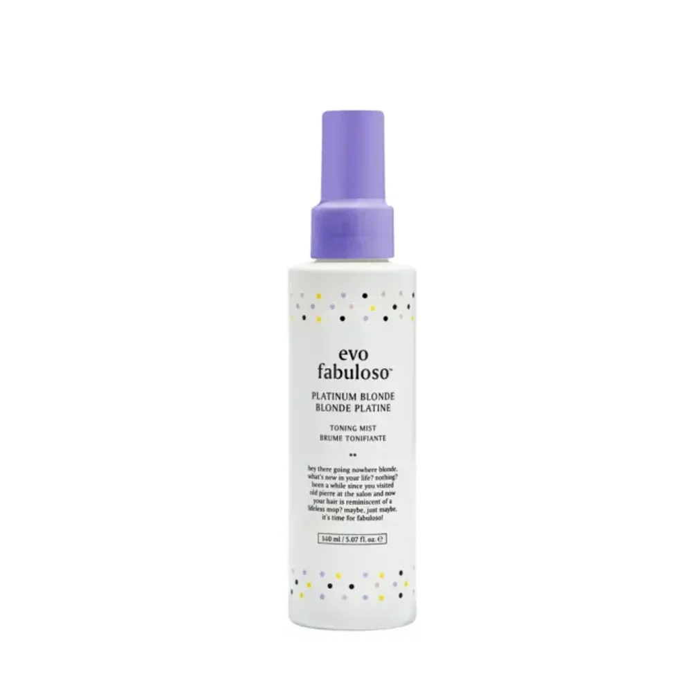 EVO Fabuloso Platinum Blonde Toning Mist – Bruma matizadora para rubios