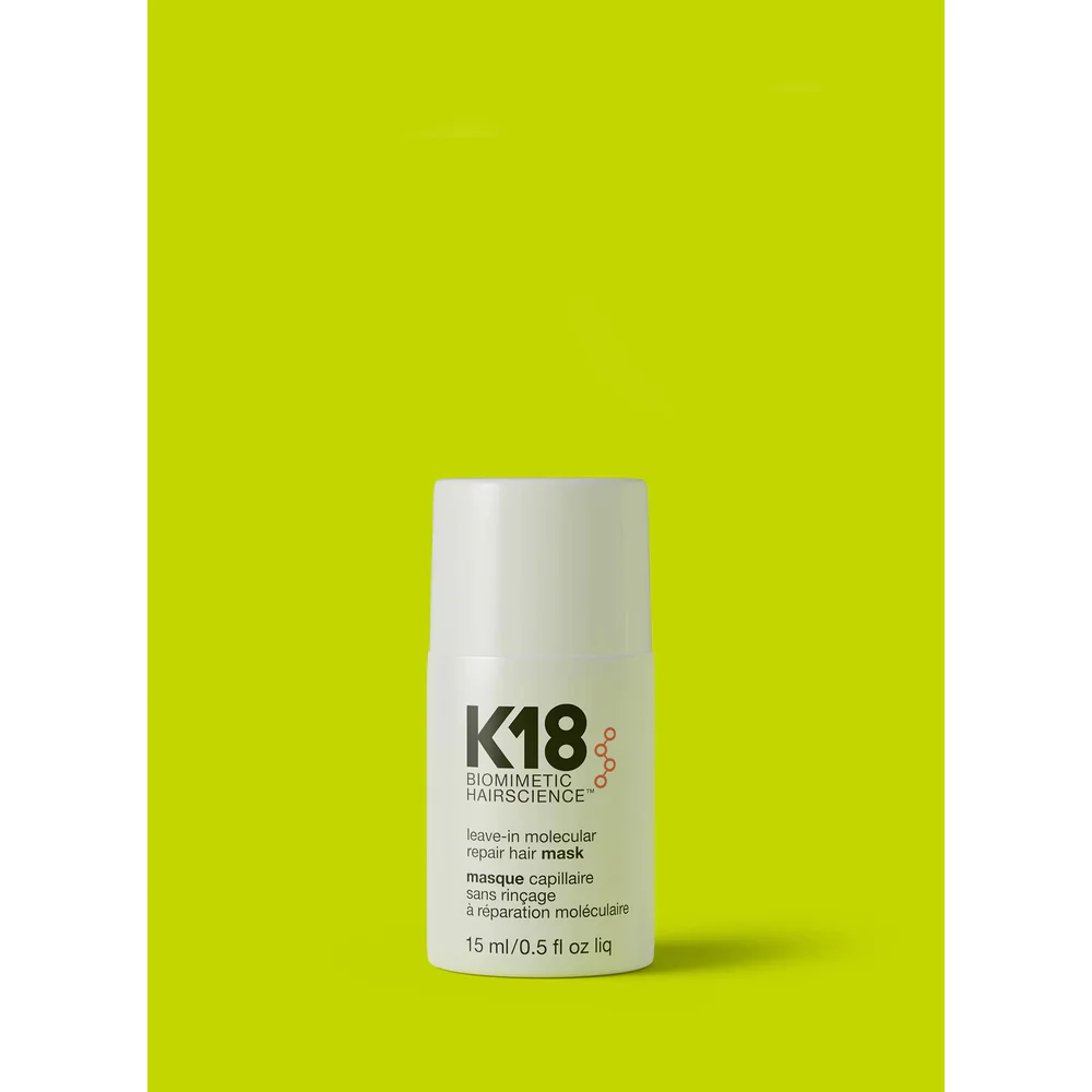 K18 Mini Leave-In Molecular Repair Hair Mask – Mascarilla molecular 15 ml